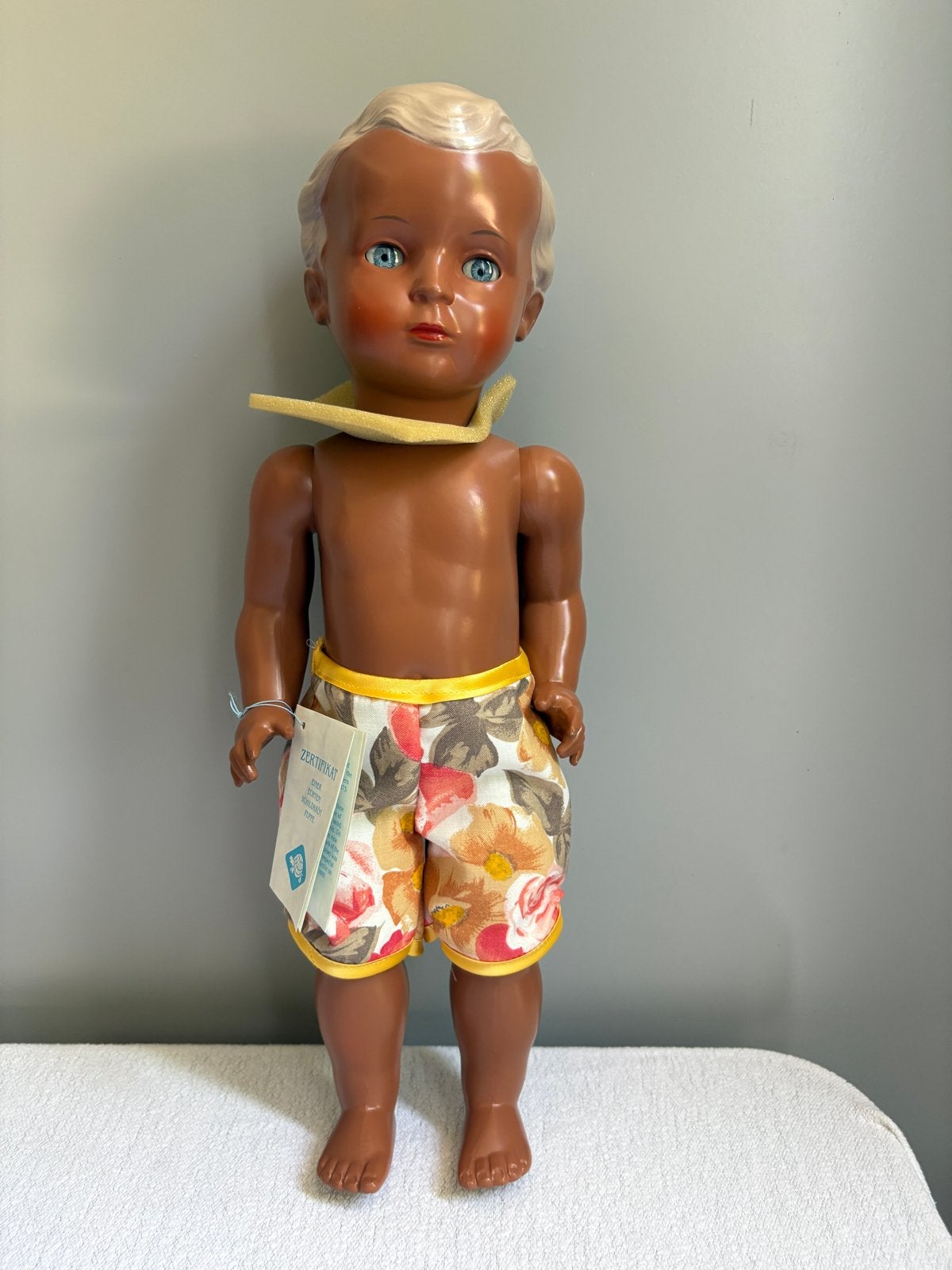12.Schildkröt pop "Hans" 46 cm - Klassik Kollektion, Ophalen of Verzenden, Zo goed als nieuw, Pop