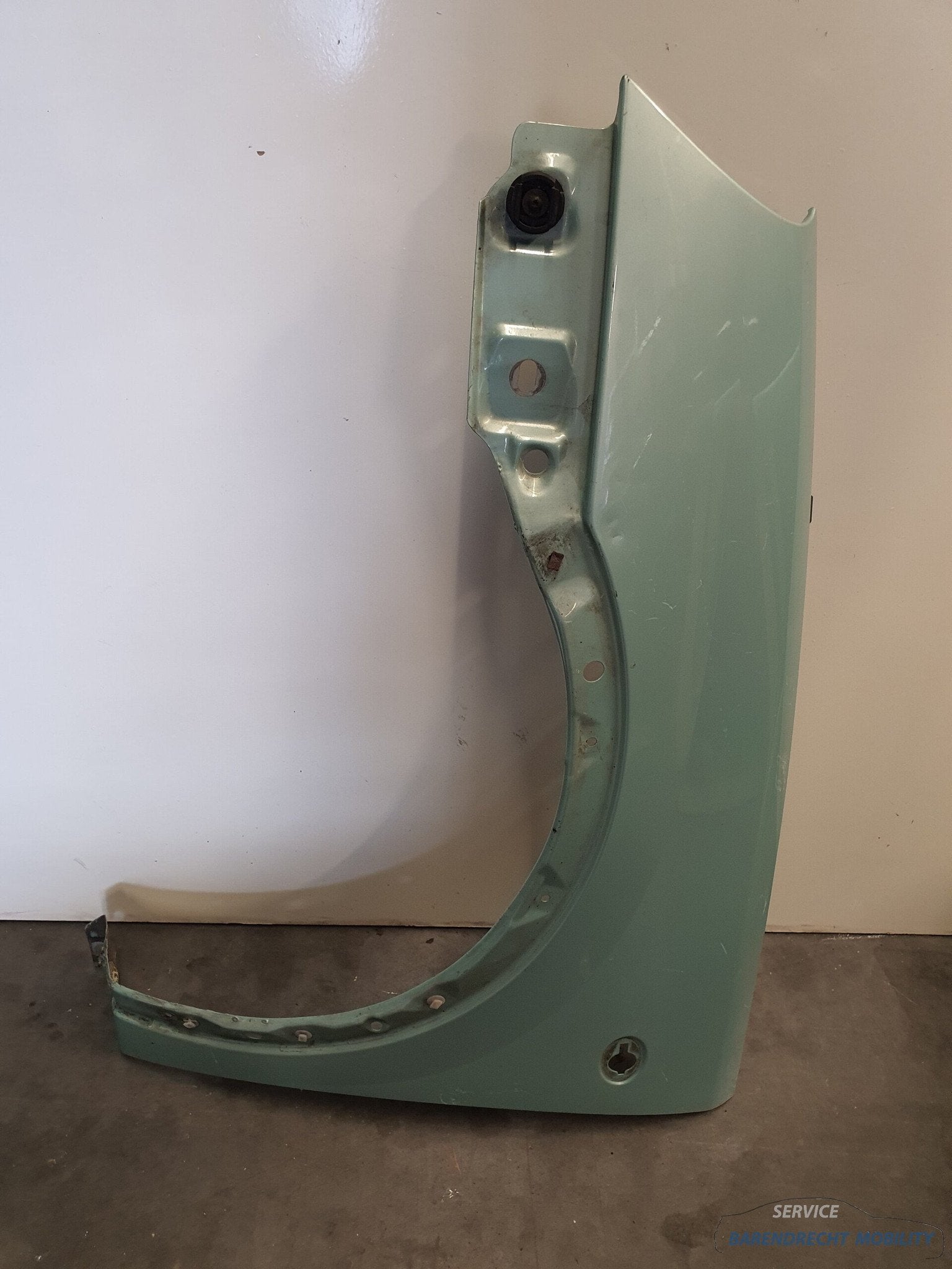 Spatbord links voor Opel Corsa C Z388 Zeegroen Metallic zijs, Gebruikt, Opel Automobile GmbH, Ophalen of Verzenden, Kontakt@opel-infoservice.de