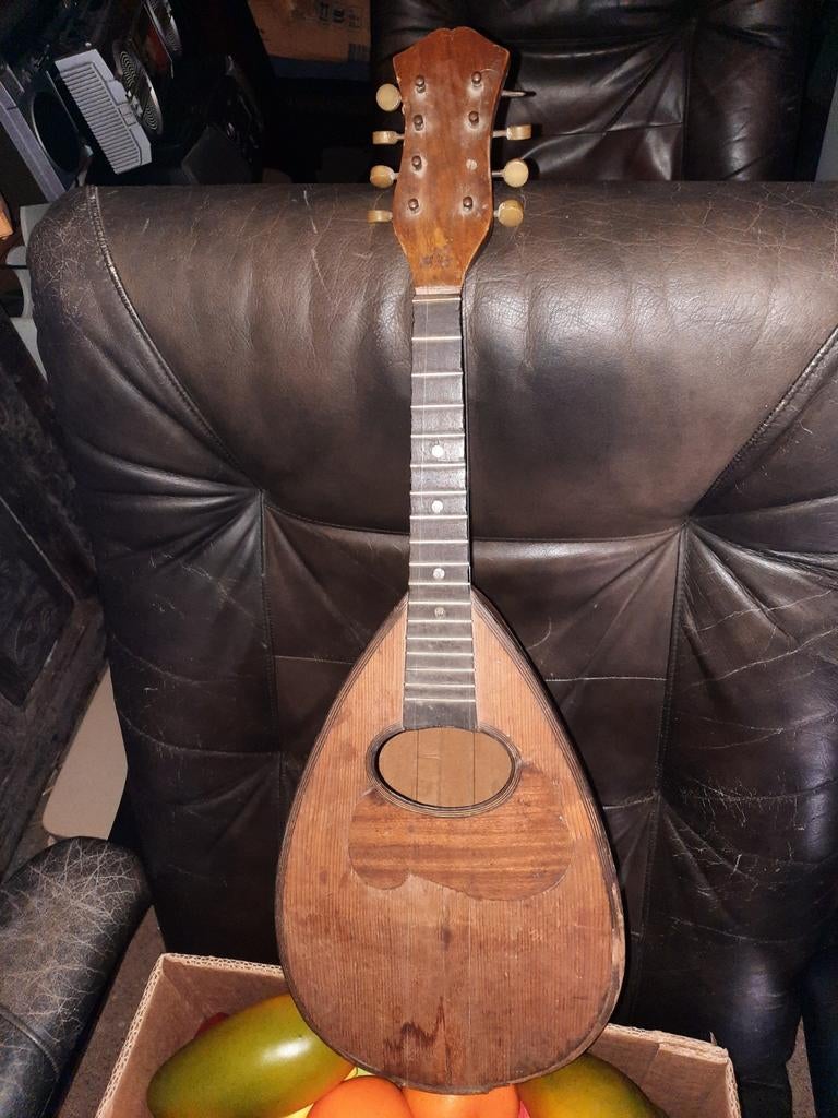 Vintage mandoline, opknapper, Muziek en Instrumenten, Snaarinstrumenten | Overige, Ophalen of Verzenden