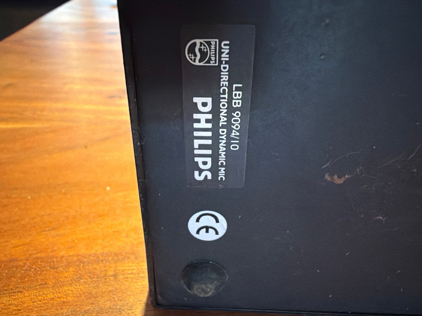 Philips LBB 9094/10 Unidirectionele Dynamische Microfoon, Muziek en Instrumenten, Ophalen of Verzenden, Gebruikt, Overige typen