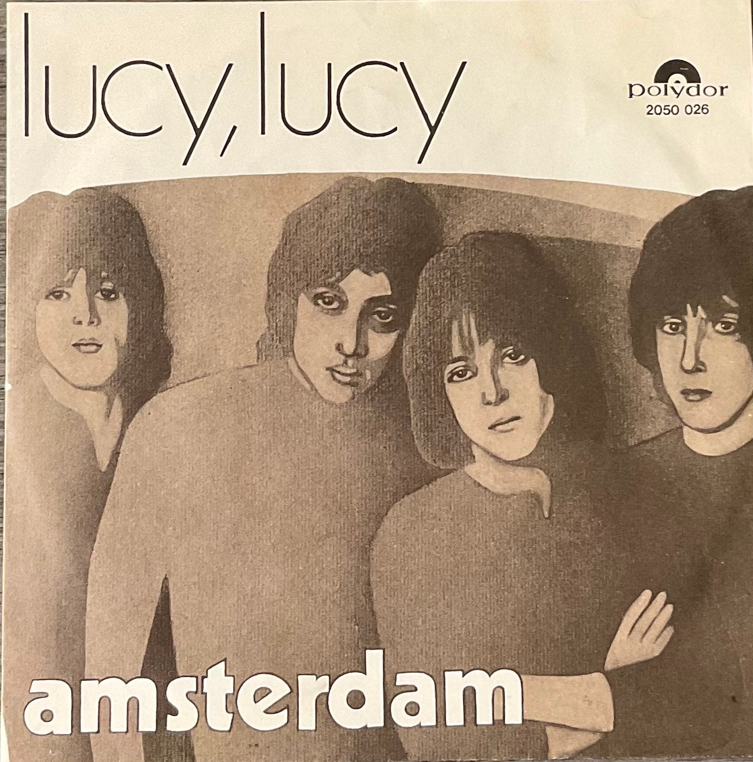 ANSTERDAM - Lucy, Lucy (NL’70) plaat HEEL MOOI (NLop13), Cd's en Dvd's, Vinyl Singles, Verzenden, 7 inch
