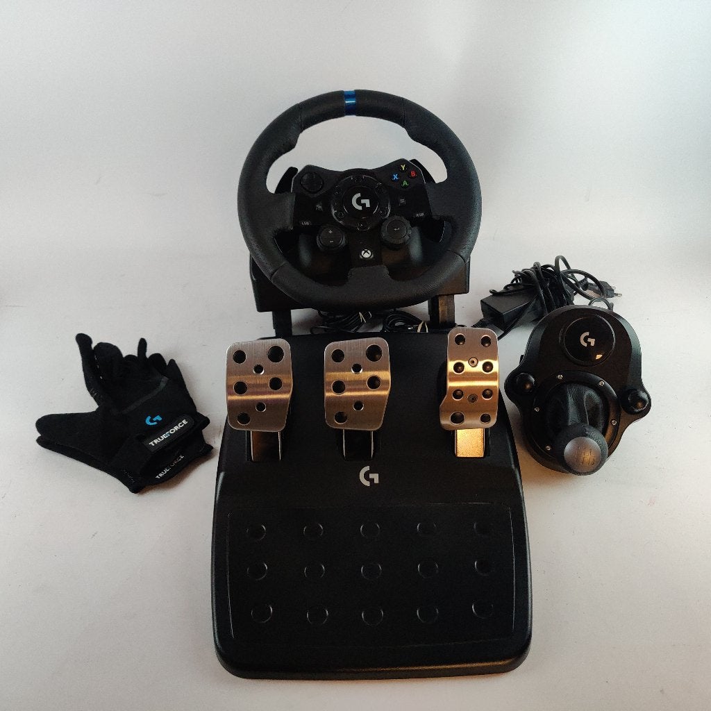 Logitech G923 Stuur + pedalen + shifter, 1 speler, Racen en Vliegen, Ophalen of Verzenden, Zo goed als nieuw