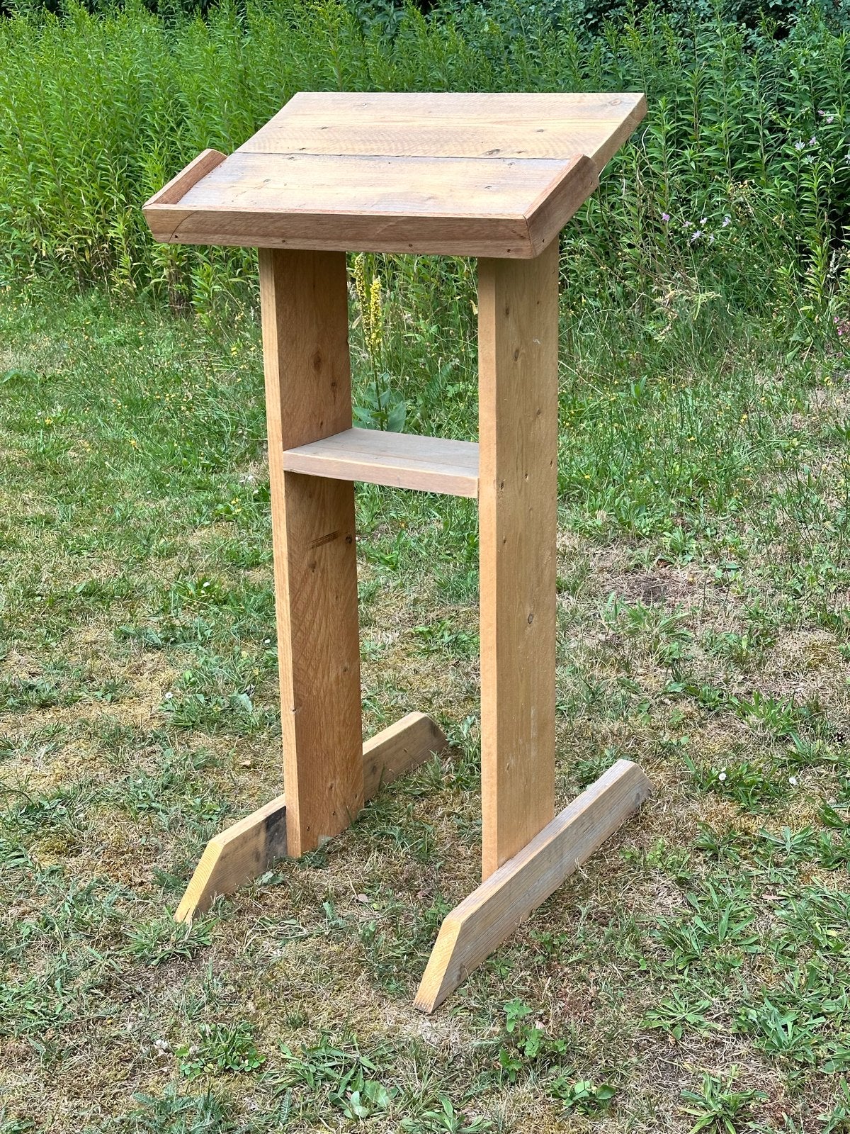Houten / lessenaar / katheder / spreekgestoelte, Ophalen, Gebruikt