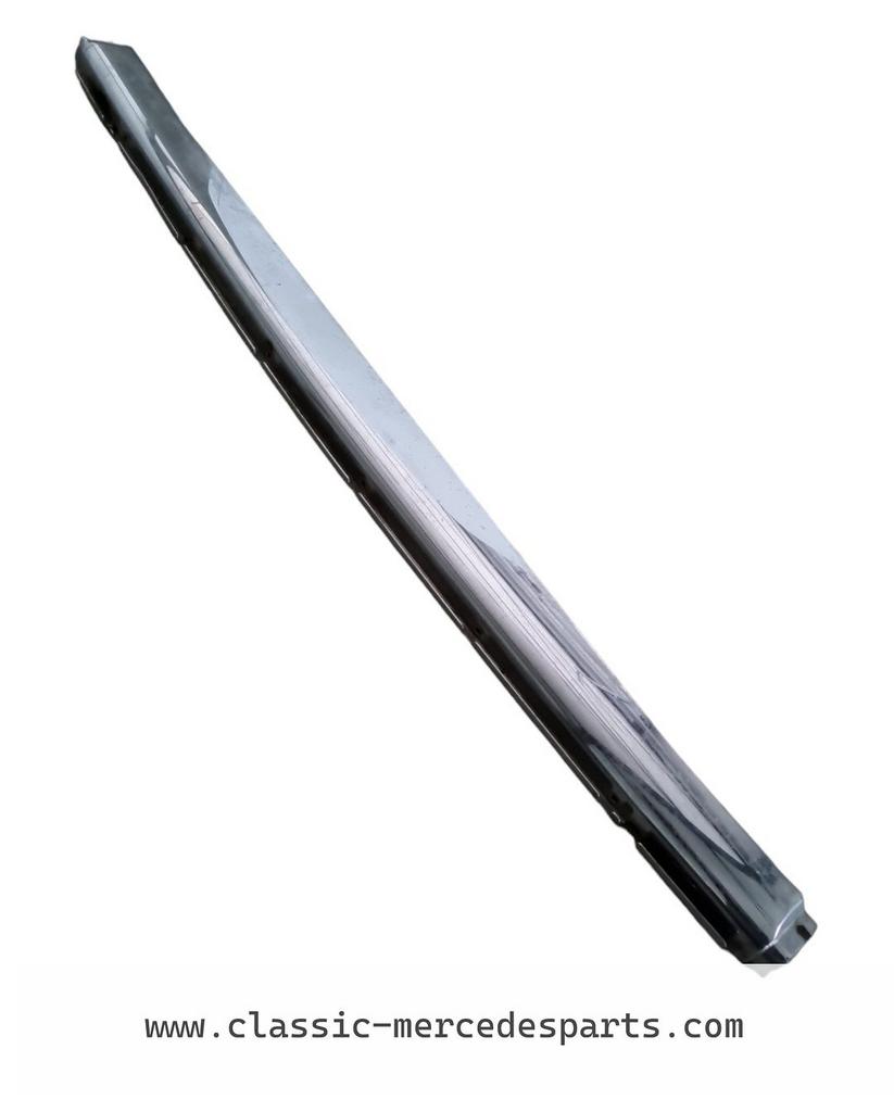 Chroomlijst acherbumper Mercedes SL SLC type 107, Gebruikt, -, Ophalen of Verzenden, -