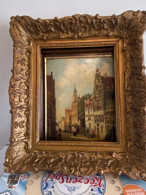 schiderij van P. G. Vertin, Ophalen