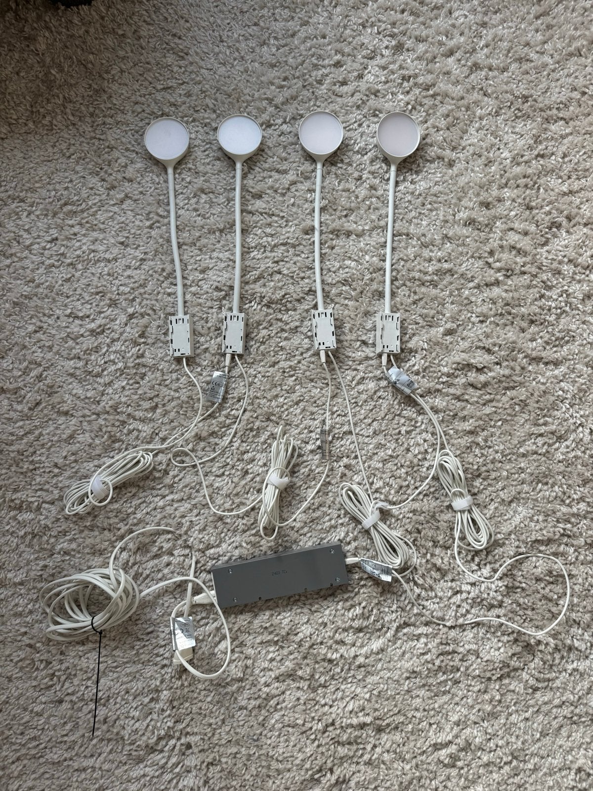 IKEA Ytberg kastverlichting, wit/dimbaar, smart home, Huis en Inrichting, Ophalen, Wit, Gebruikt, IKEA