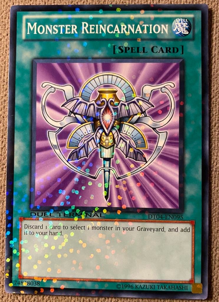 Yu-Gi-Oh! Monster Reincarnation DT04 Duel Promo !, Hobby en Vrije tijd, Verzamelkaartspellen | Yu-gi-Oh!, Ophalen of Verzenden