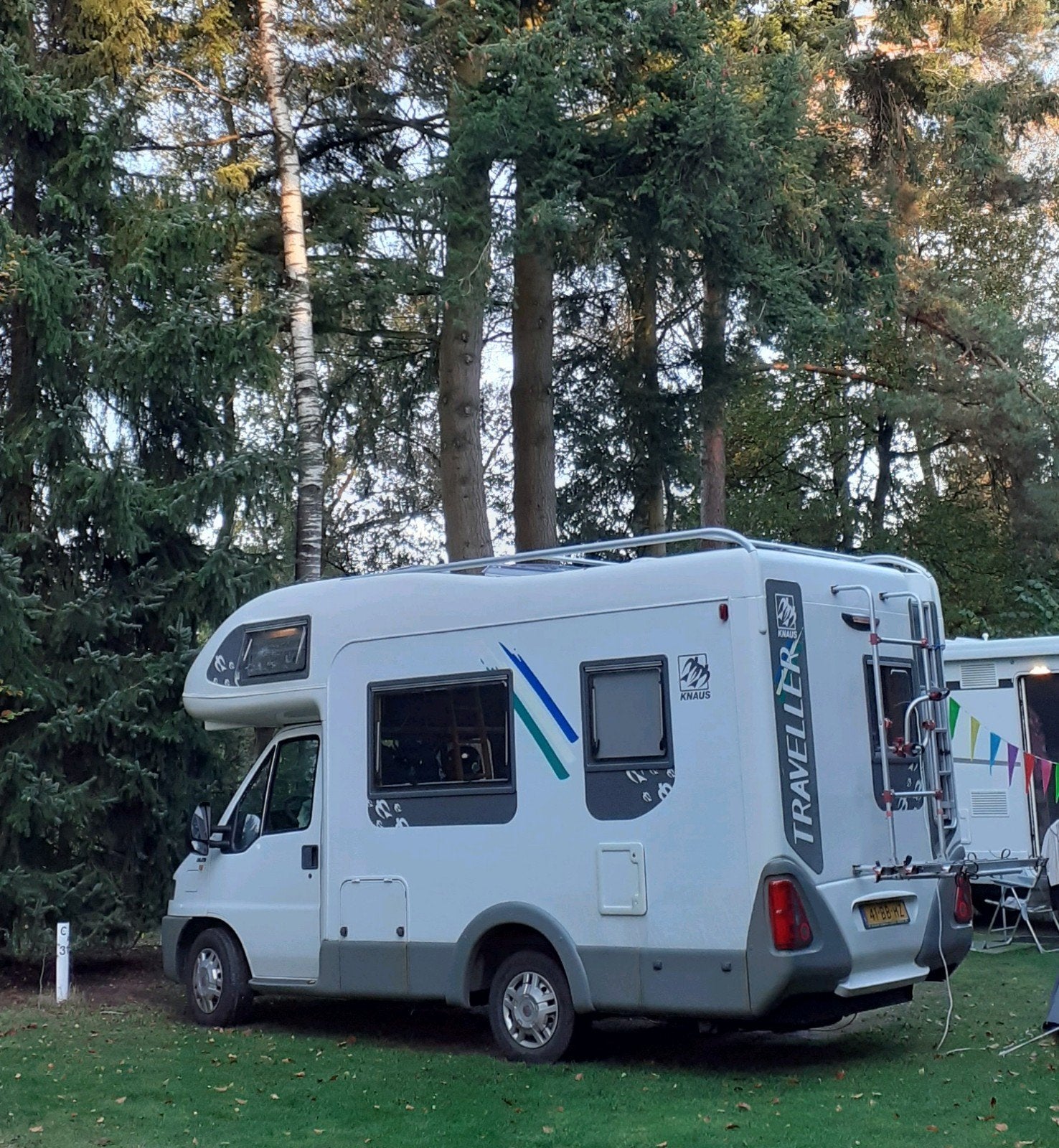 2002 Knaus Traveller op Fiat Ducato 2.8JTD chassis, Caravans en Kamperen, Campers, Particulier, Half-integraal, Knaus