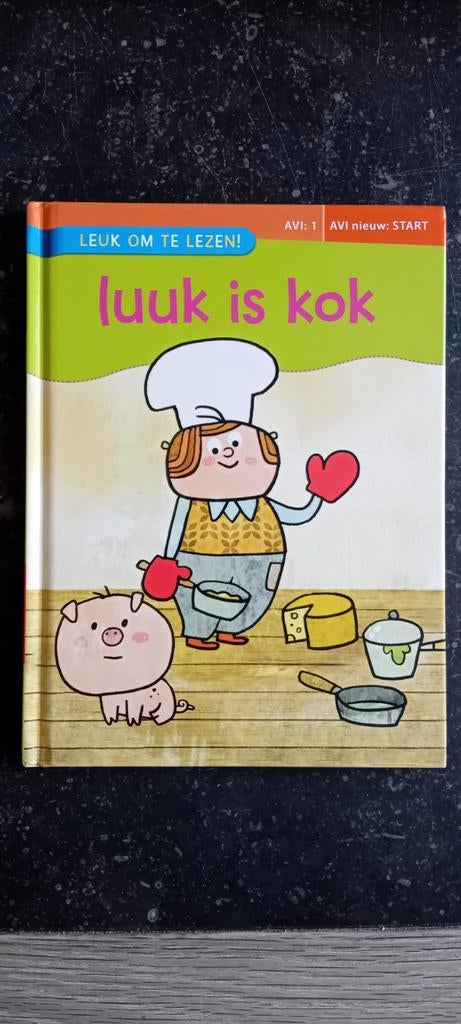 Luuk is kok voor beginnende lezer, Ophalen of Verzenden, Zo goed als nieuw, 3 tot 4 jaar