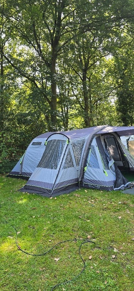 kamperen, Ophalen, Zo goed als nieuw