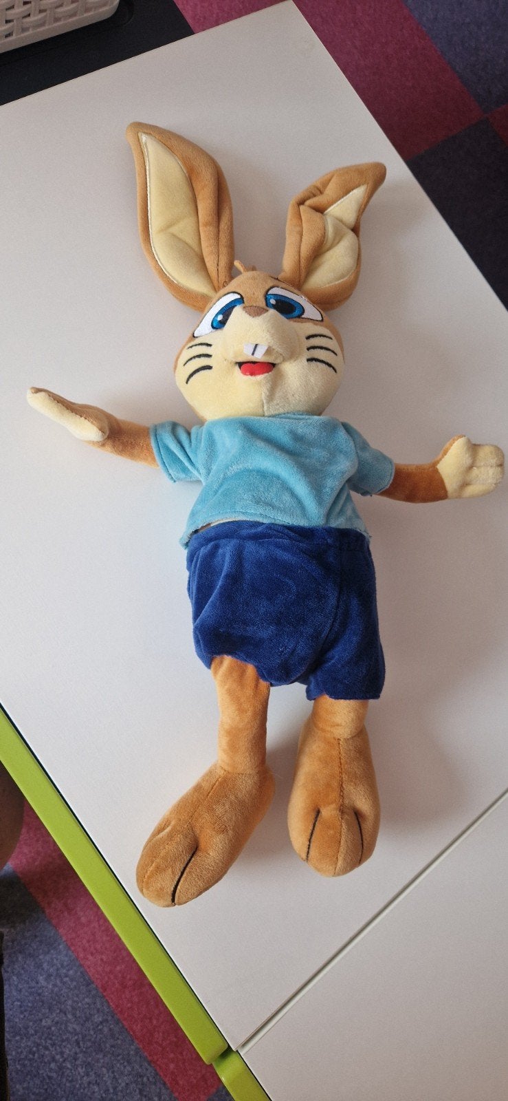 Officiële Koos Konijn knuffel met kledingset - Nieuwstaat, Kinderen en Baby's, Speelgoed | Knuffels en Pluche, Overige merken