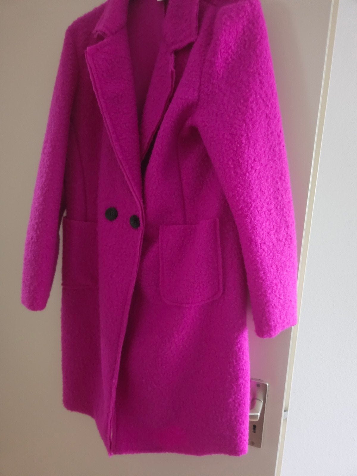 Prachtige fuchsia colbert mt 42/ 44, Maat 42/44 (L), Ophalen of Verzenden, Zo goed als nieuw, Jasje