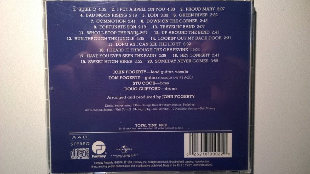 Creedence Clearwater Revival - Chronicle The 20 Greatest Hit, Ophalen of Verzenden, Zo goed als nieuw, Poprock