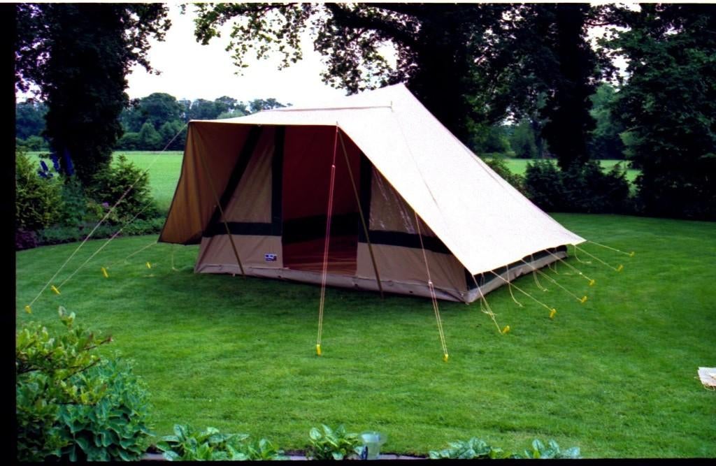 6 persoons piramide tent (Vrijbuiter Japio Havik 6), Ophalen, Gebruikt, Tot en met 6