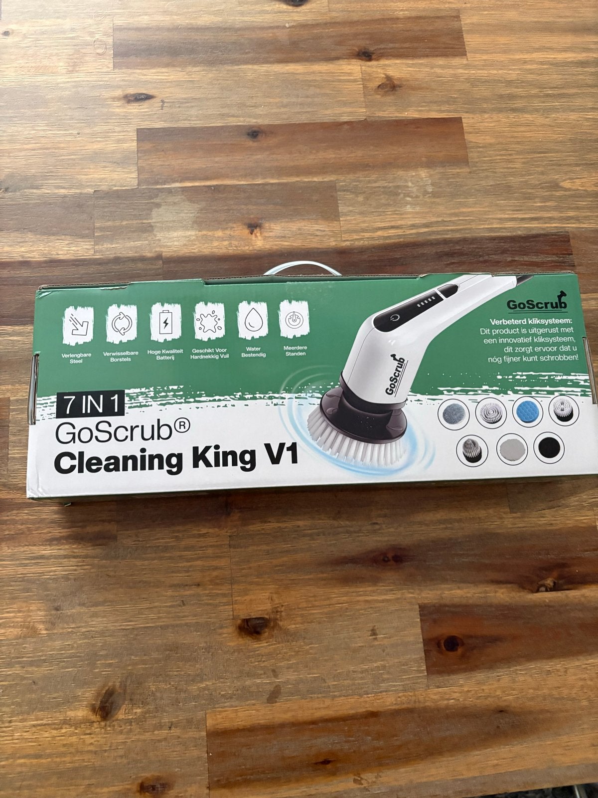 Nieuwe Elektrische schoonmaakborstel - ideaal voor badkamer, Ophalen of Verzenden, Overige typen