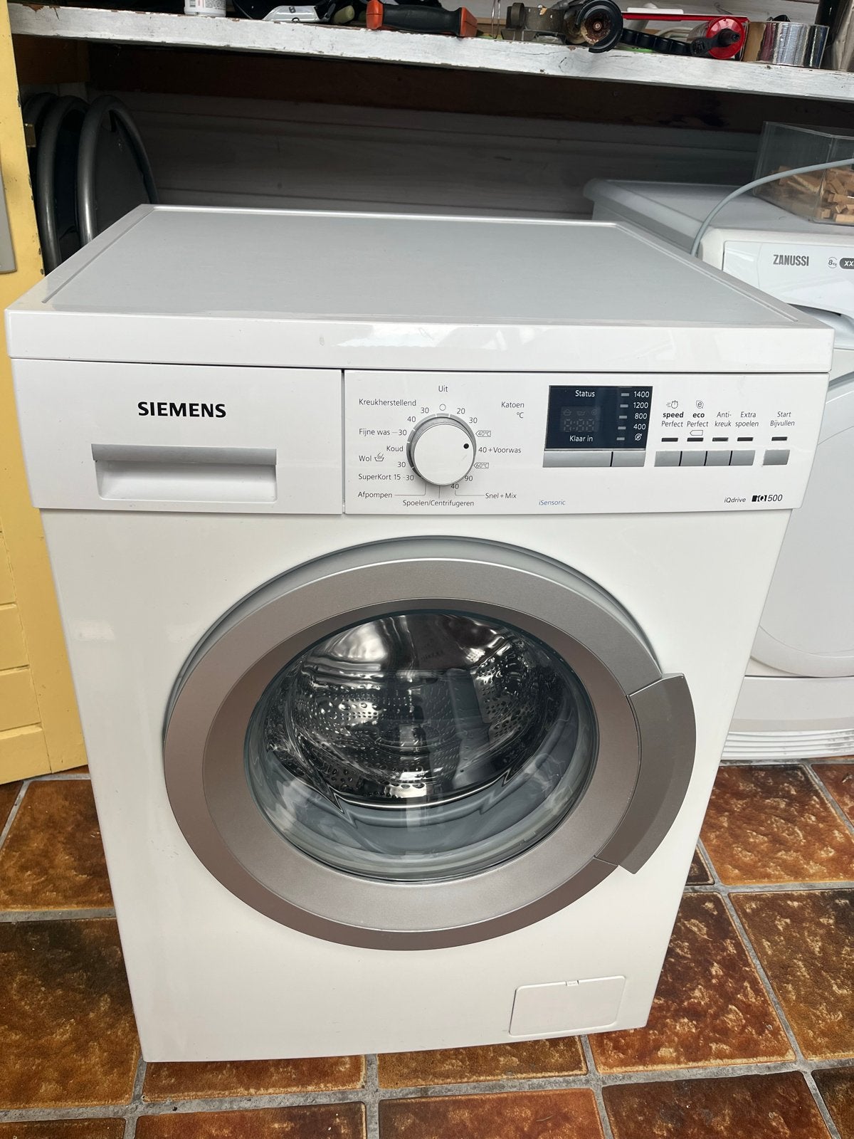Siemens Wasmachine WM14Q3S3NL - Werkend, Ophalen, Gebruikt, Voorlader, 85 tot 90 cm