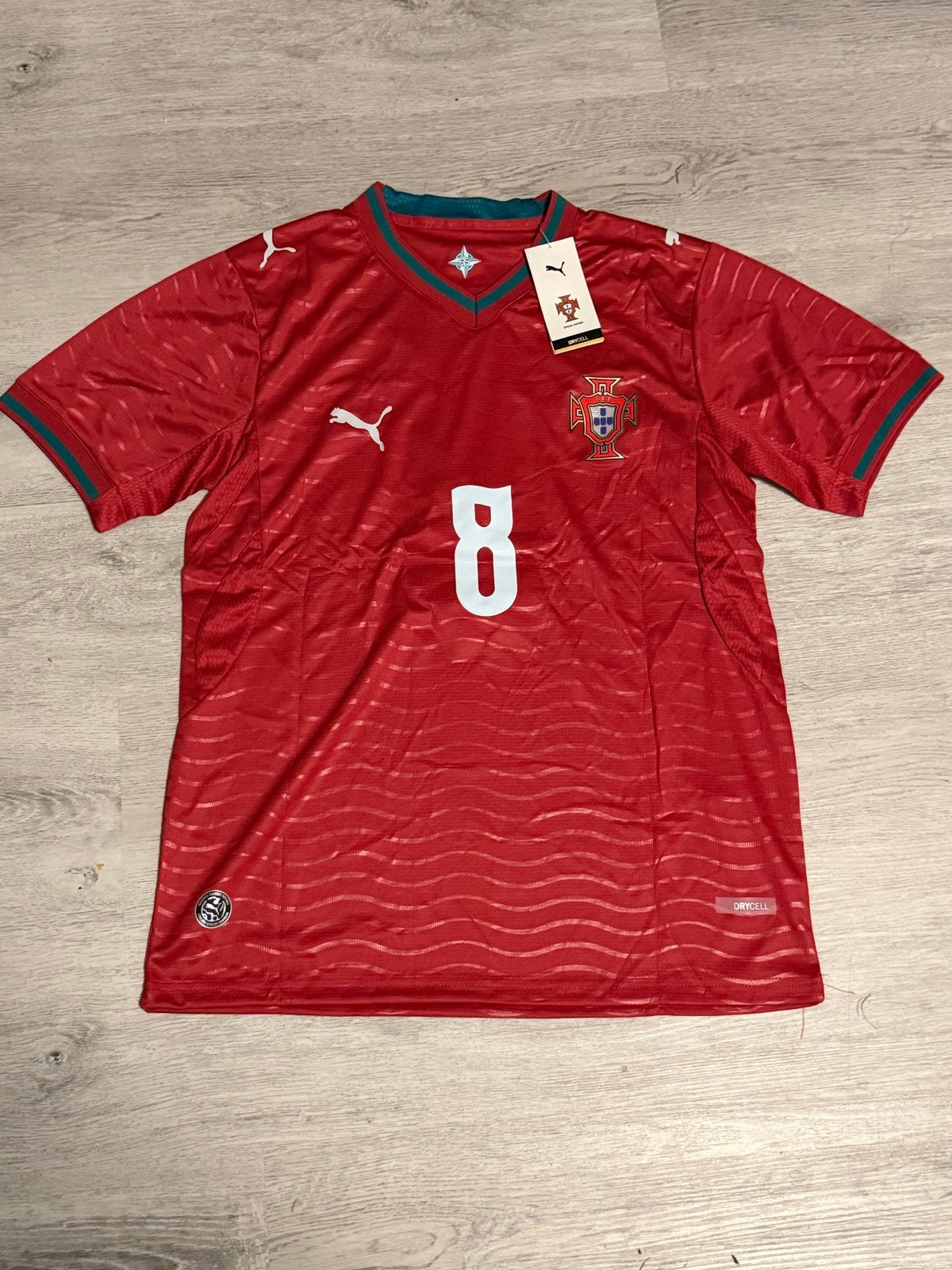Bruno Fernandes Portugal Thuisshirt Puma Maat L, Maat 52/54 (L), Nieuw, Ophalen of Verzenden, Voetbal