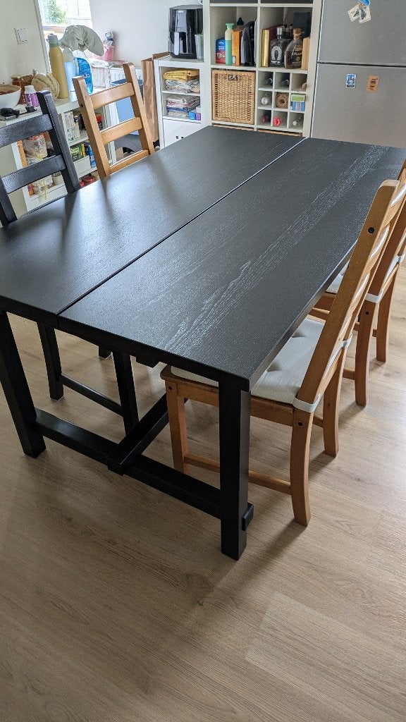 Extendable dining table, Huis en Inrichting, Tafels | Eettafels, Zo goed als nieuw, 50 tot 100 cm, 150 tot 200 cm, Rechthoekig