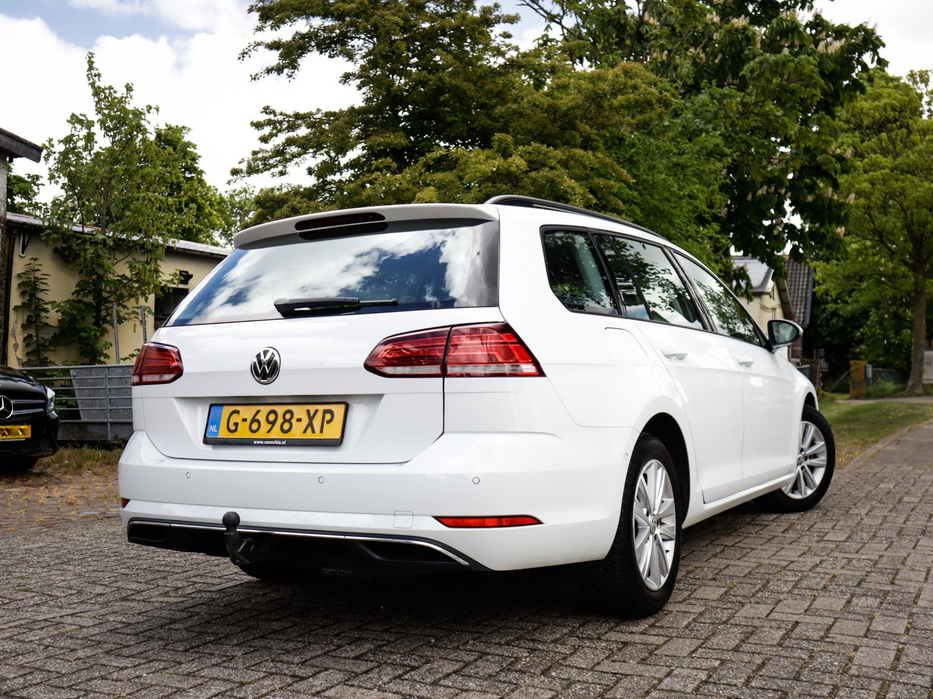 Volkswagen Golf Variant 1.5 TGI CNG Comfortline 1e-Eig. & De, 12 maanden, Stof, 4 cilinders, Wit