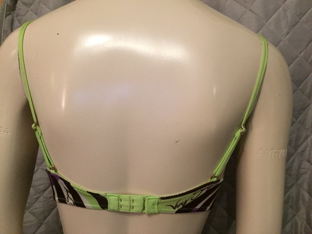 75c Victoria's secret  very sexy push up bh zebra (2B27), Tweedehands verkoop, Tweedehands verkoop, Zwart, Ophalen of Verzenden