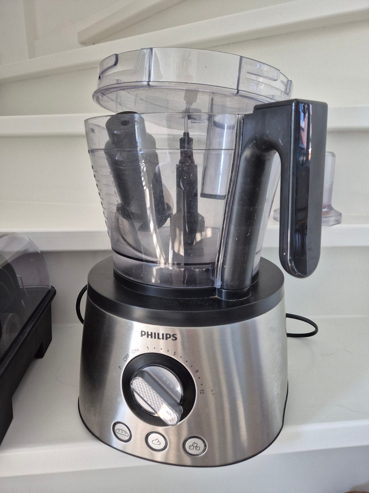 Philips Foodprocessor HR7778, Ophalen, 3 snelheden of meer, 2 tot 3 liter, Niet werkend