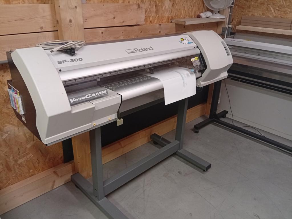 Roland VersaCAMM SP-300 Printer/Cutter, Computers en Software, Printers, Inkjetprinter, Kleur printen, Ophalen of Verzenden, Niet werkend