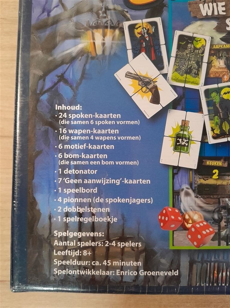Spookhuis - wie is de beste spokenjager - s6183, Verzenden, Zo goed als nieuw