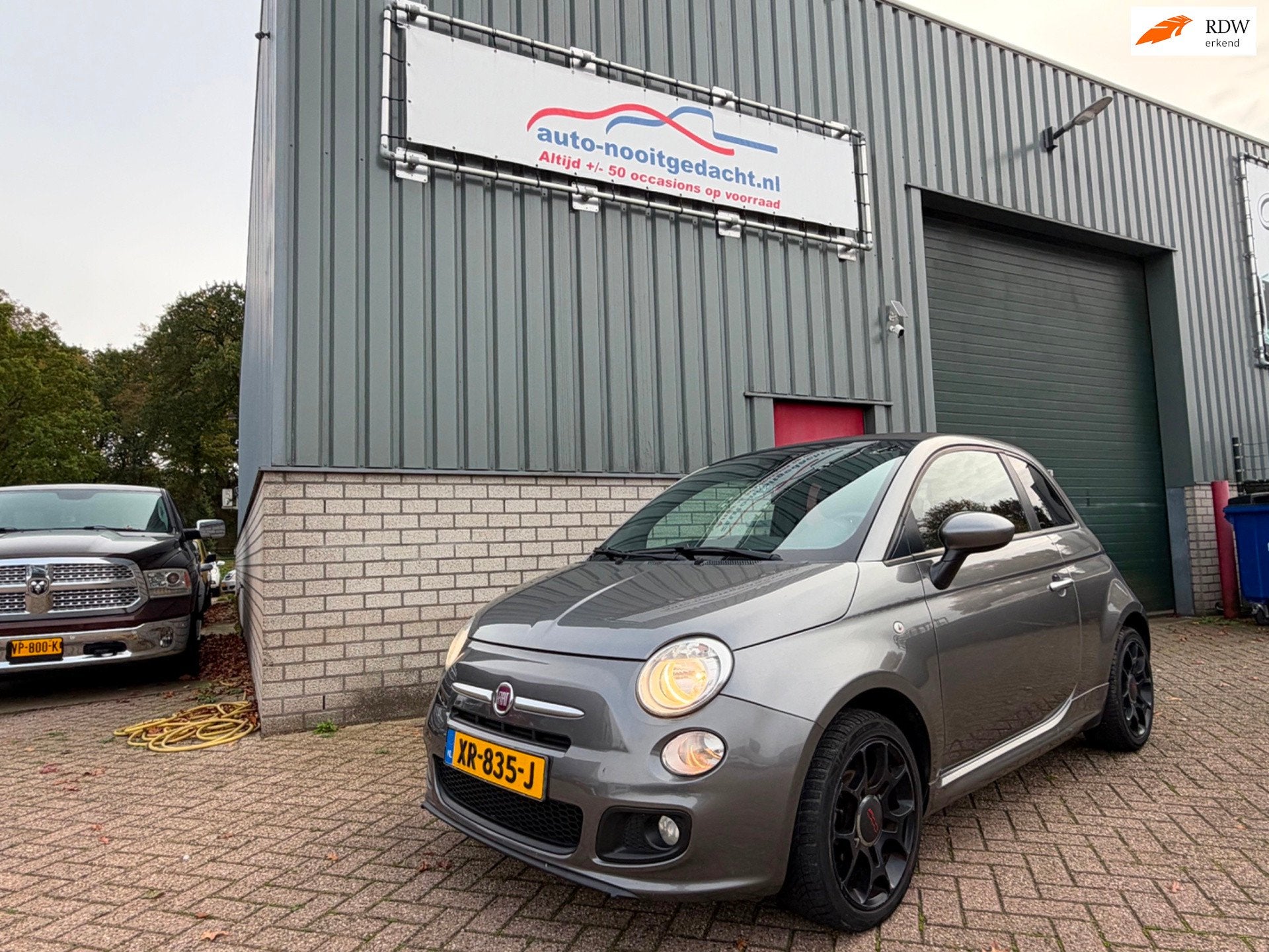 Fiat 500 C 1.2 Lounge softtop, Auto's, Voorwielaandrijving, Verwarmde buitenspiegels, Gebruikt, 4 cilinders