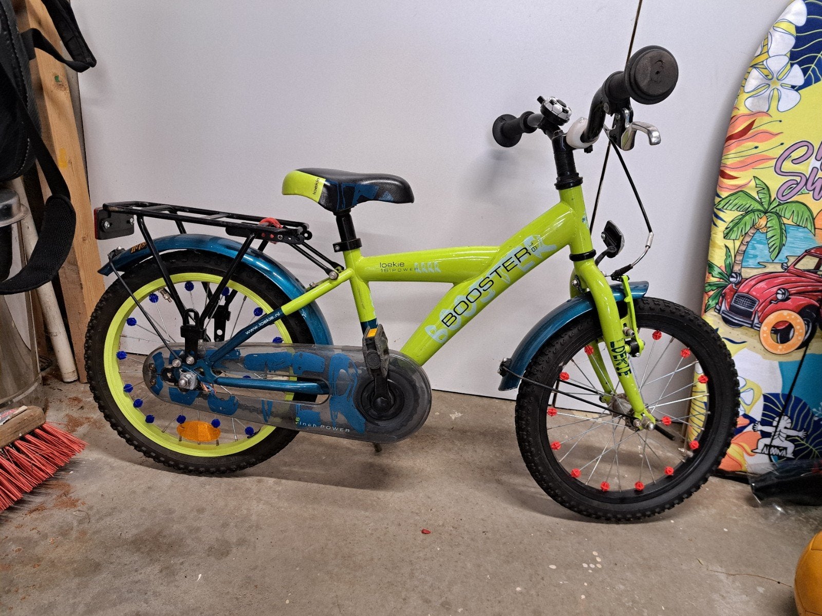 16 inch kinderfiets, Ophalen, Gebruikt, 16 tot 20 inch