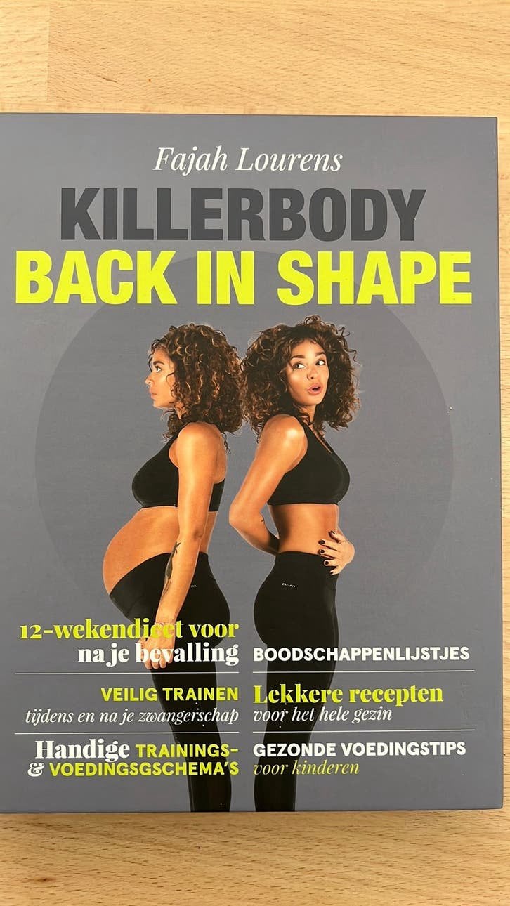 Boek Fajah Lourens Killerbody-back in shape, Ophalen of Verzenden, Zo goed als nieuw
