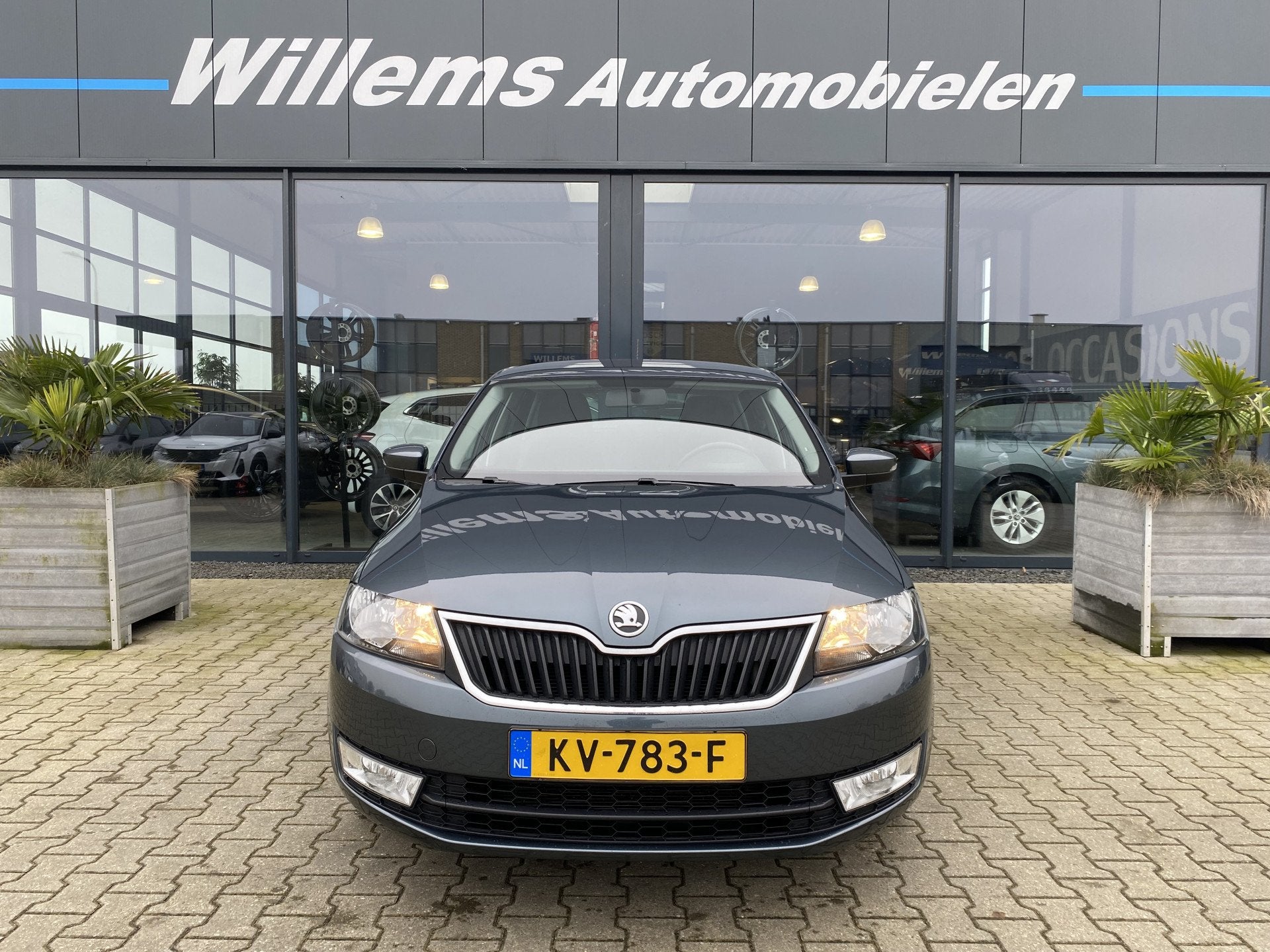 Skoda Rapid Spaceback 1.2 TSI Greentech JOY Trekhaak, Cruise, Navigatiesysteem, Gebruikt, 4 cilinders, Met garantie (alle)