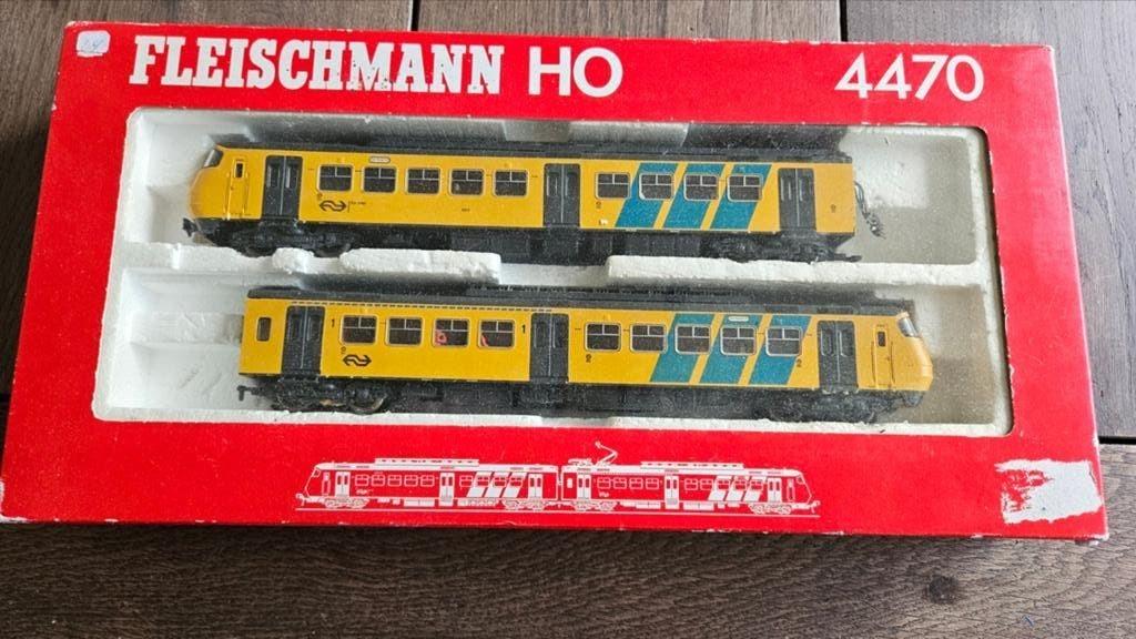 Fleischmann HO 4470 NS Treinstel - Zo goed als nieuw, Treinset, Gelijkstroom, Fleischmann, Analoog