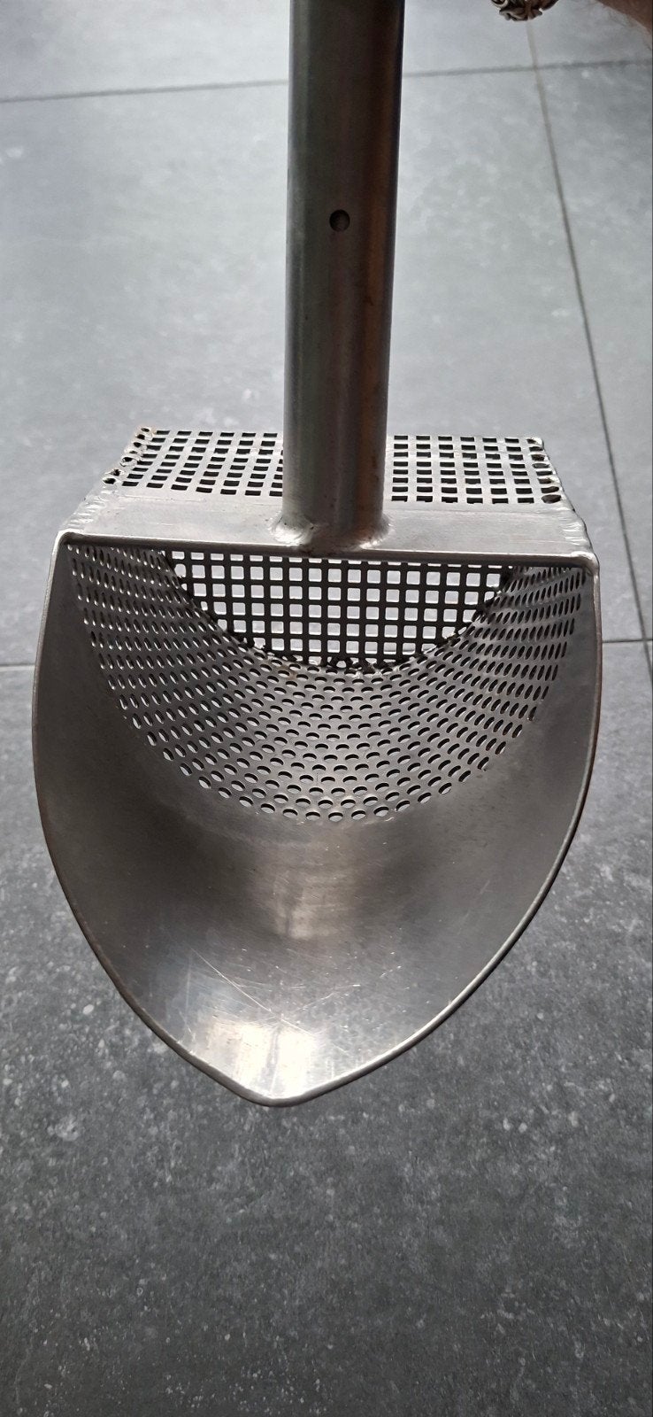 RVS Waadschep / Schep met Steel - Metaaldetector Strand/Plas, Ophalen of Verzenden, Zo goed als nieuw, Overige typen