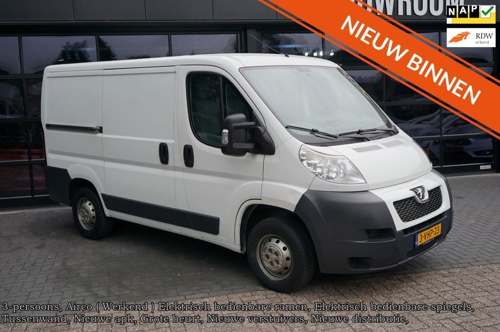 Peugeot Boxer 330 2.2 HDI L1H1, Airco, Nieuwe apk grote beur, Voorwielaandrijving, Gebruikt, 1816 kg, 4 cilinders
