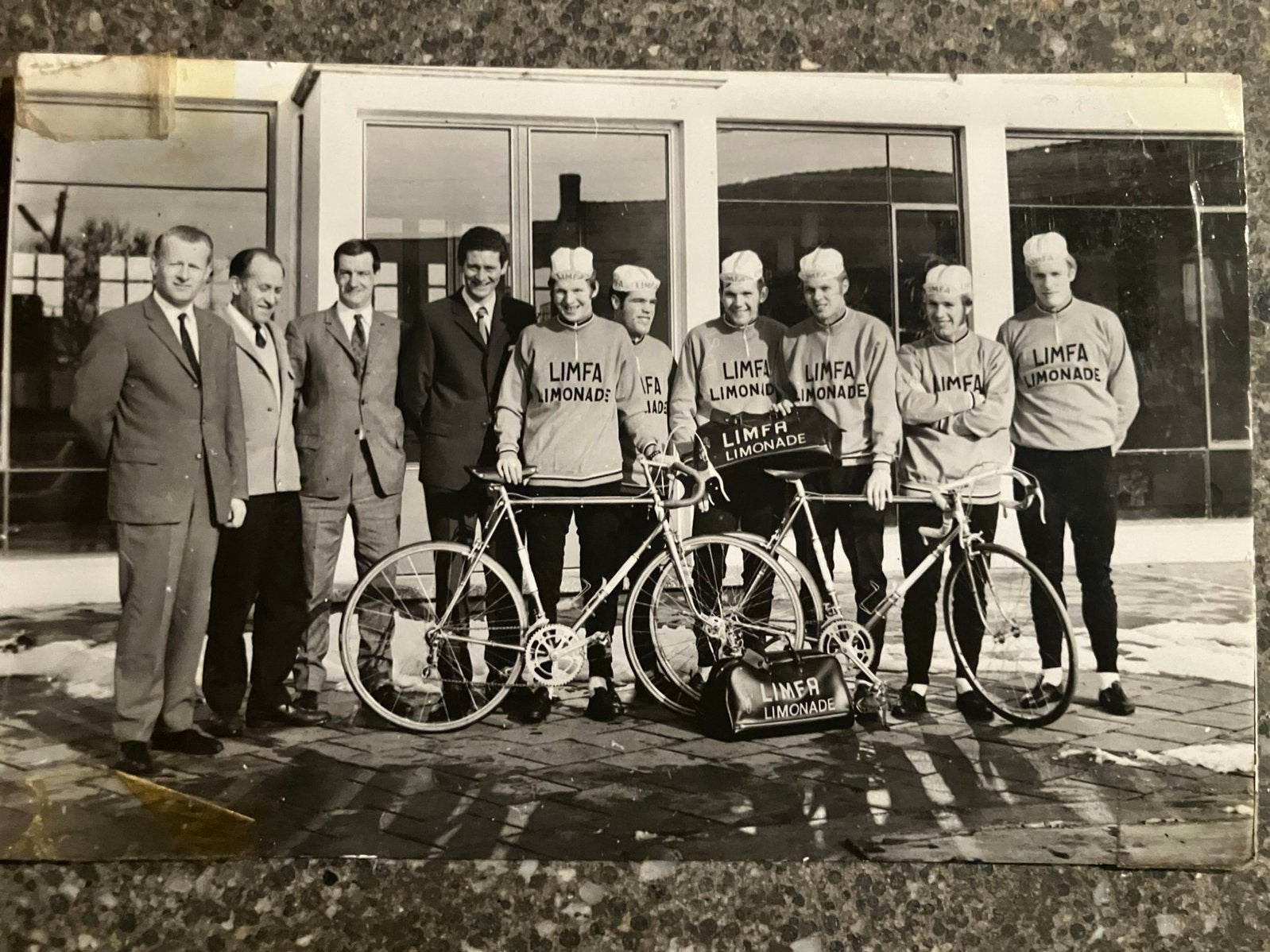 Limfa limonade - kaart wielrennen 1970 - Baarle Hertog, Verzamelen, Verzenden, Buitenlandse clubs, Poster, Plaatje of Sticker
