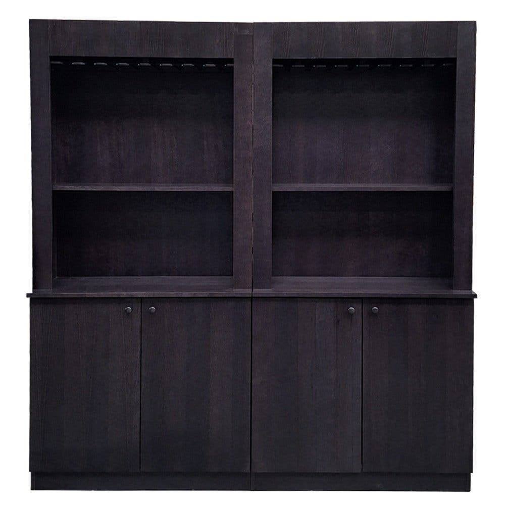 Houten achterkasten - Houten kast - Bar kasten - Korting!