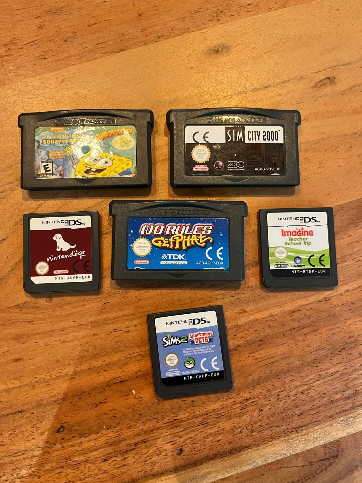 Nintendo DS & Game Boy Advance Spellen Bundel, Gebruikt, Overige genres, 1 speler, Ophalen of Verzenden