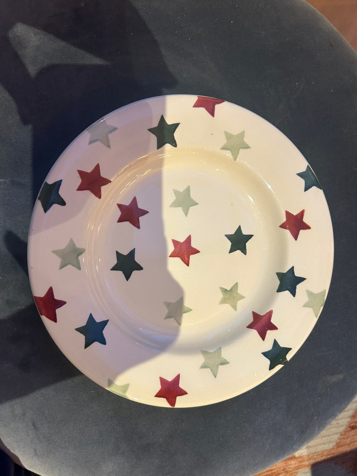 Vintage Emma Bridgewater Stars bord of Emma Bridgewater, Ophalen of Verzenden, Zo goed als nieuw, Bord(en), Overige stijlen