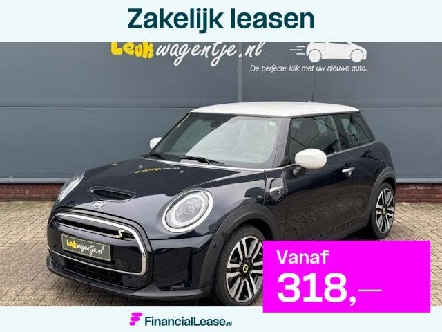 Mini Mini Electric Collection *leder *carplay *stuurverw., Auto's, Mini, Bedrijf, Lease, Financial lease, Mini Electric, ABS, Airbags