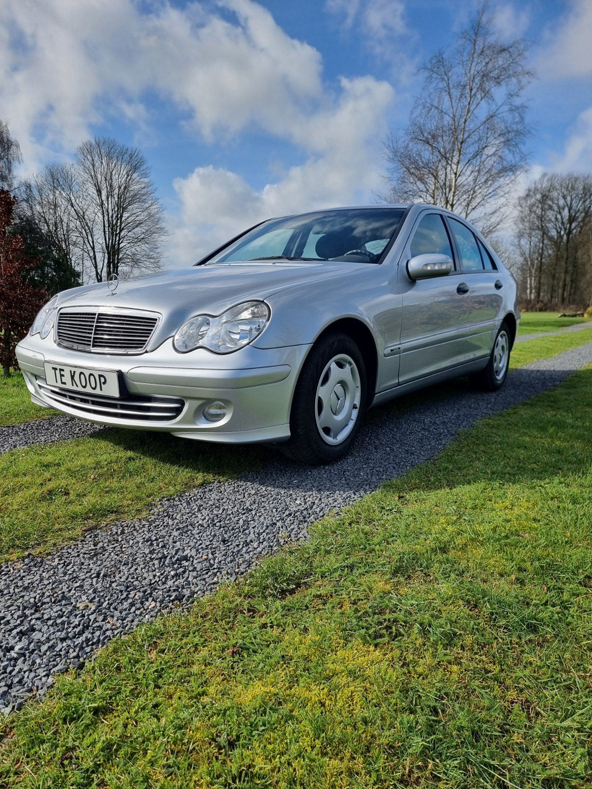 MERCEDES C180 KOMPRESSOR AUTOMAAT 69300KM. WERKELIJK ALS NIE, Auto's, Automaat, Achterwielaandrijving, Zwart, 143 pk