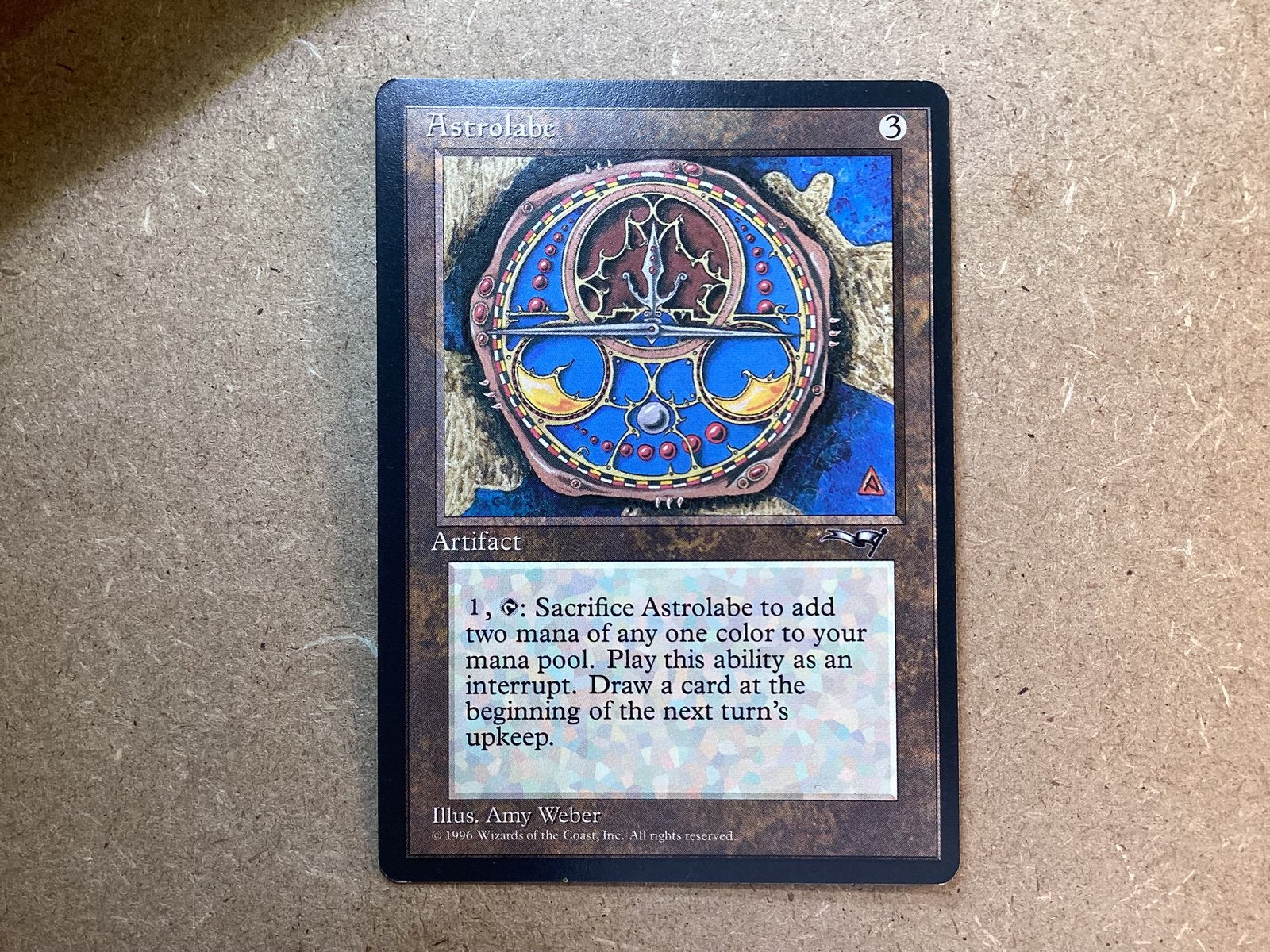 1x Astrolabe (v1) (Near Mint), Ophalen of Verzenden, Zo goed als nieuw, Losse kaart