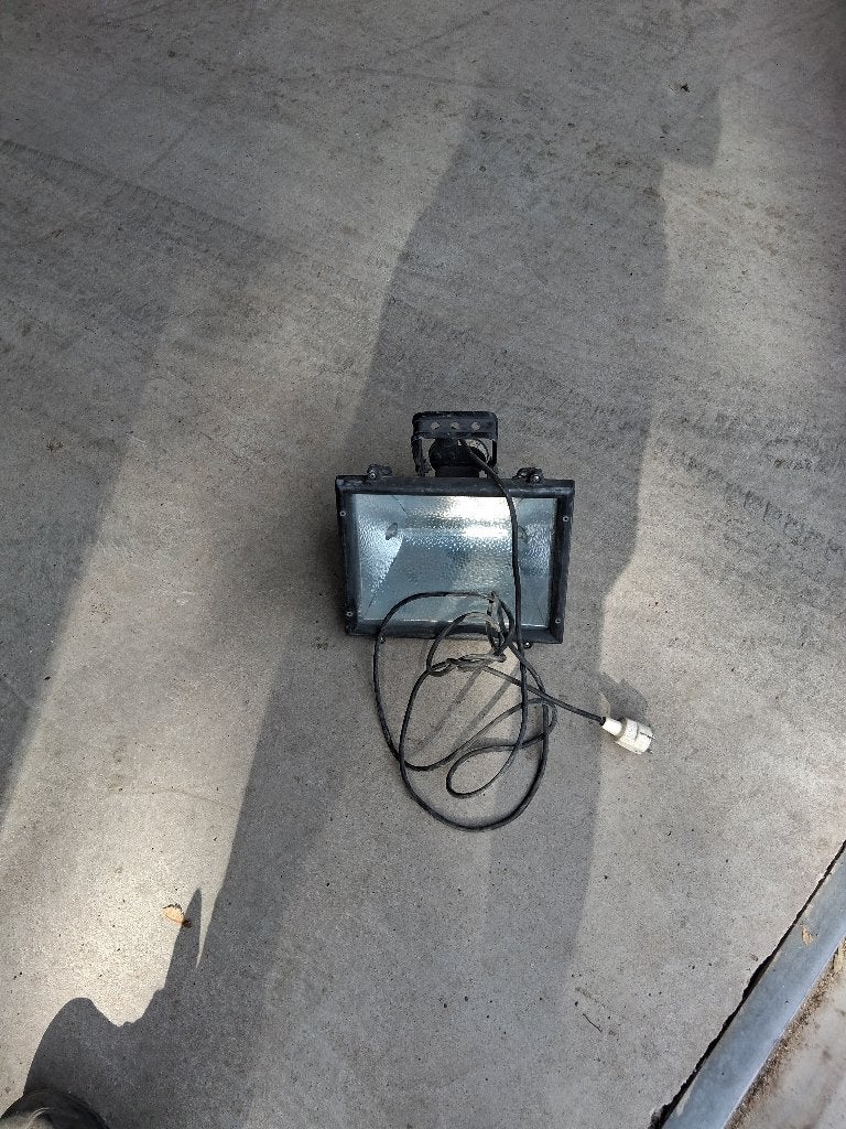 bouwlamp en 1000w, Ophalen, Gebruikt, 500 watt of meer, Lamp