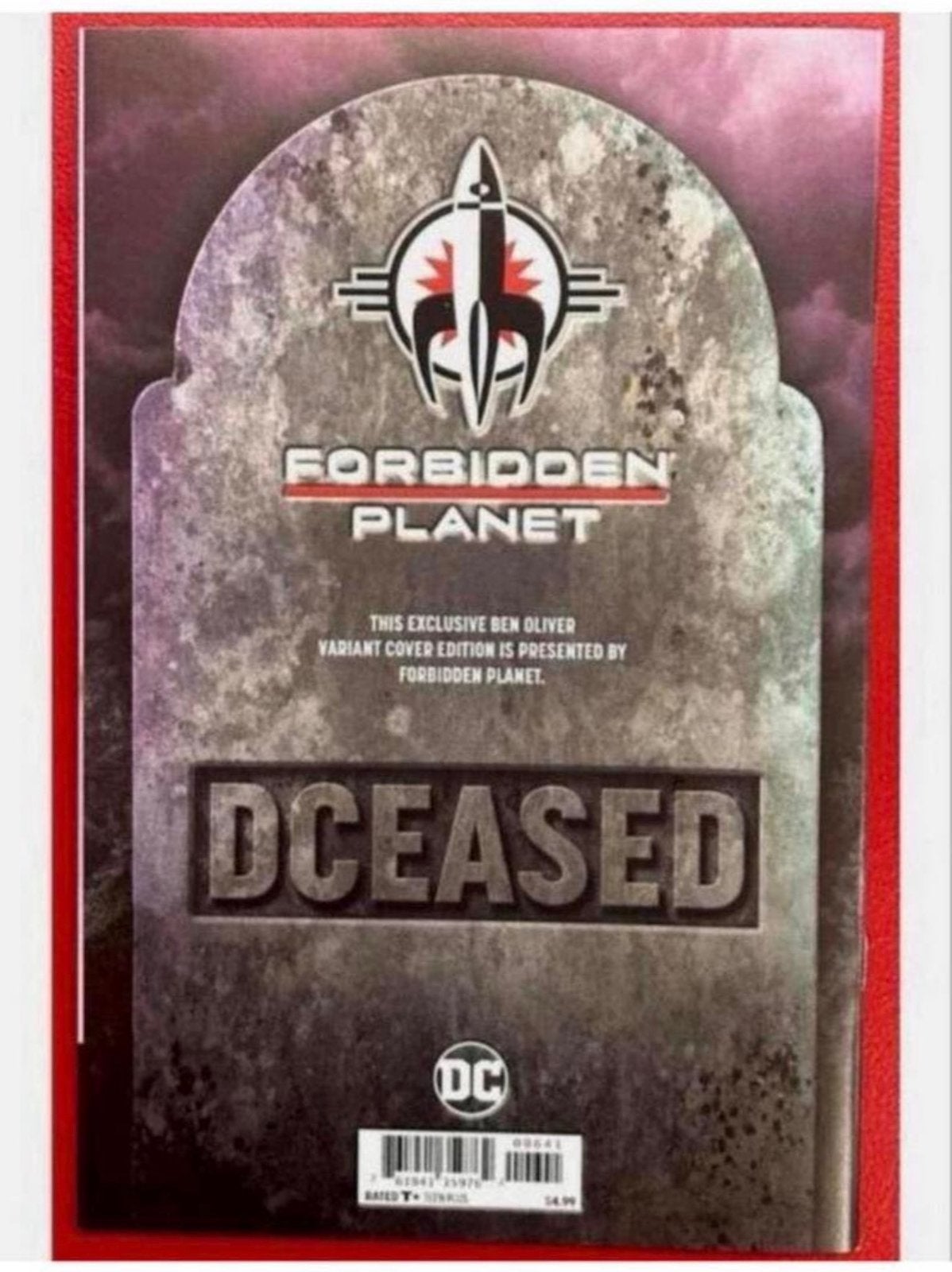 DCEASED - #5 CATWOMAN Ben Oliver Variant Cover DC Comics, Eén comic, Ophalen of Verzenden, Zo goed als nieuw, Amerika