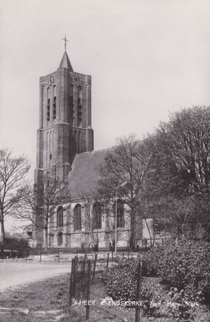 18957 S Heer Arendskerke ned herv kerk Zeeland gem Goes, Verzenden, 1960 tot 1980, Ongelopen, Zeeland
