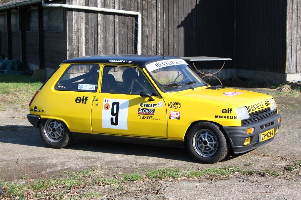 Renault 5 Alpine Coupe, Auto's, Oldtimers, Stof, Zwart, Overige kleuren, Renault
