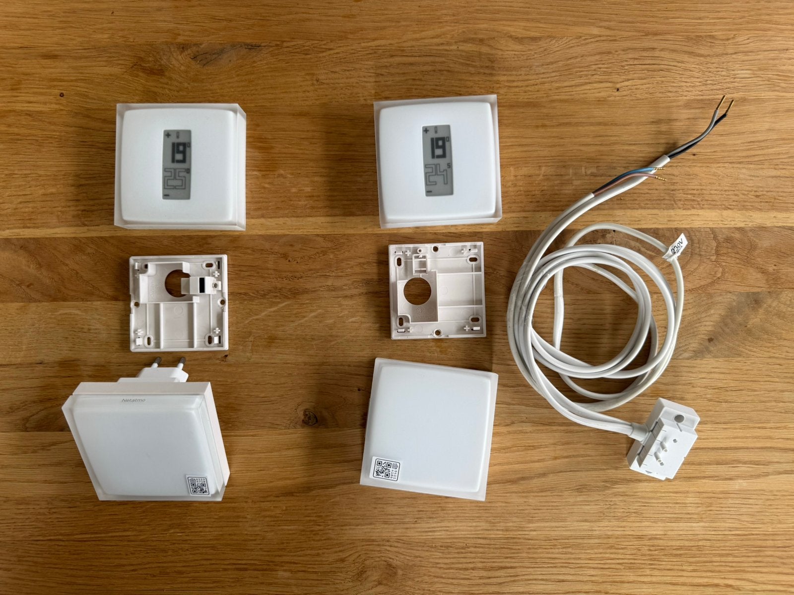 2x Netatmo thermostaat, Ophalen of Verzenden, Gebruikt