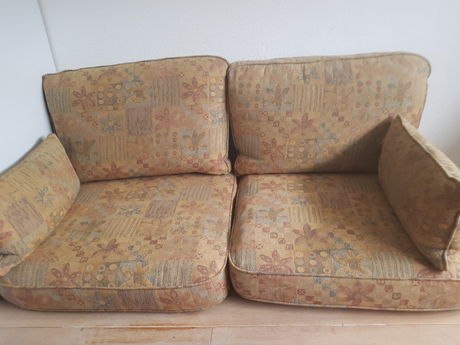 MET DONS GEVULDE 2 PERS.- BANKKUSSENS (OVERCOMPLEET), Ophalen, 75 tot 100 cm, Minder dan 150 cm