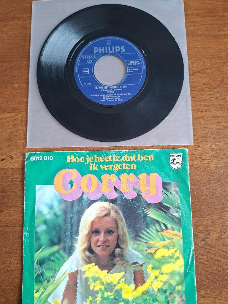 Corry Konings, ik was het meisje, Ophalen of Verzenden, Gebruikt, 7 inch, Levenslied of Smartlap
