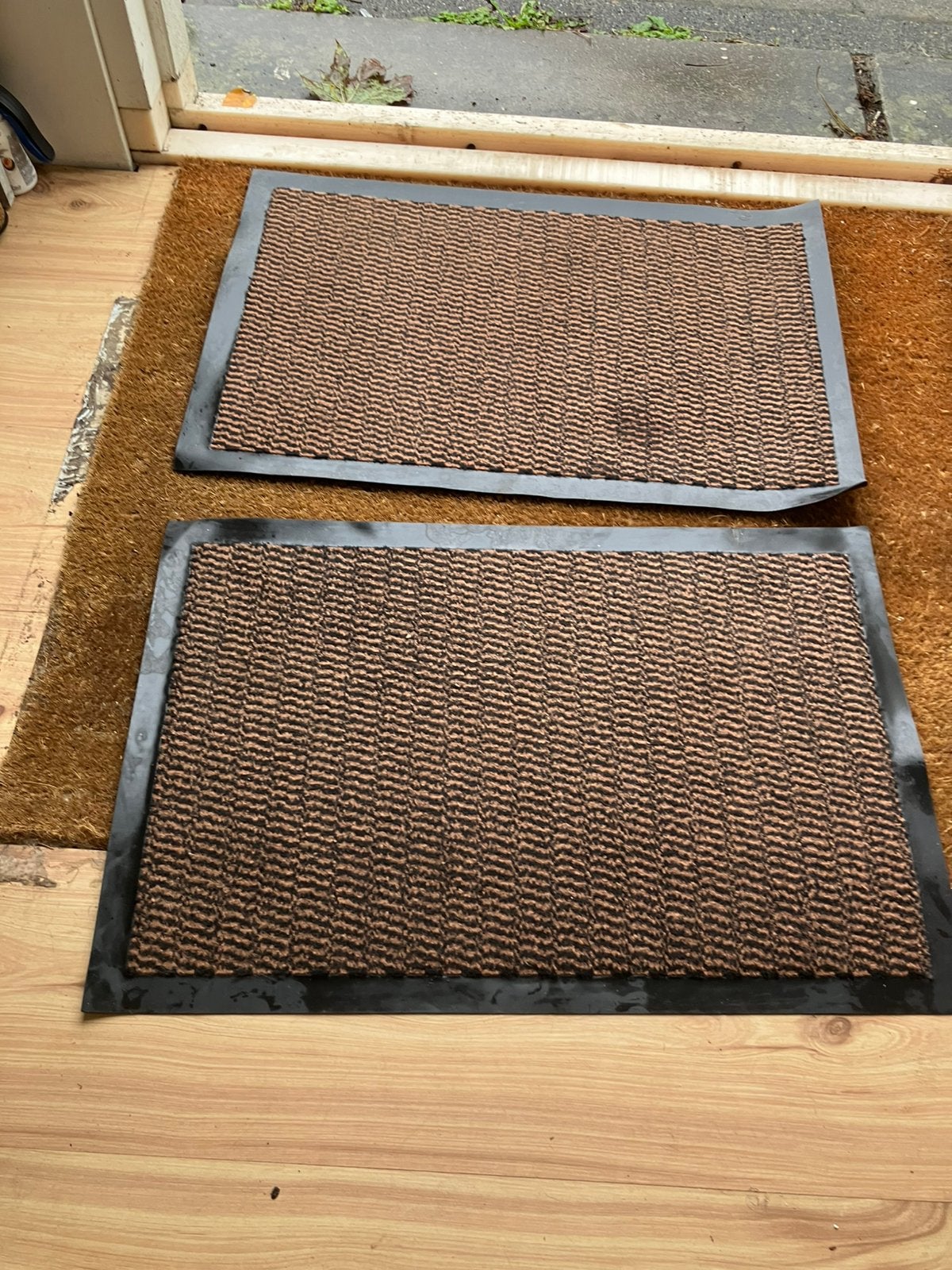 2 droogloopmatten (60x40cm), Tuin en Terras, Ophalen of Verzenden, Zo goed als nieuw