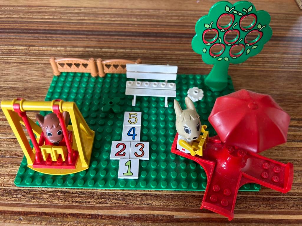 Lego 3659 Fabuland speeltuin, 1 speler, Ophalen of Verzenden, Zo goed als nieuw, Vanaf 3 jaar